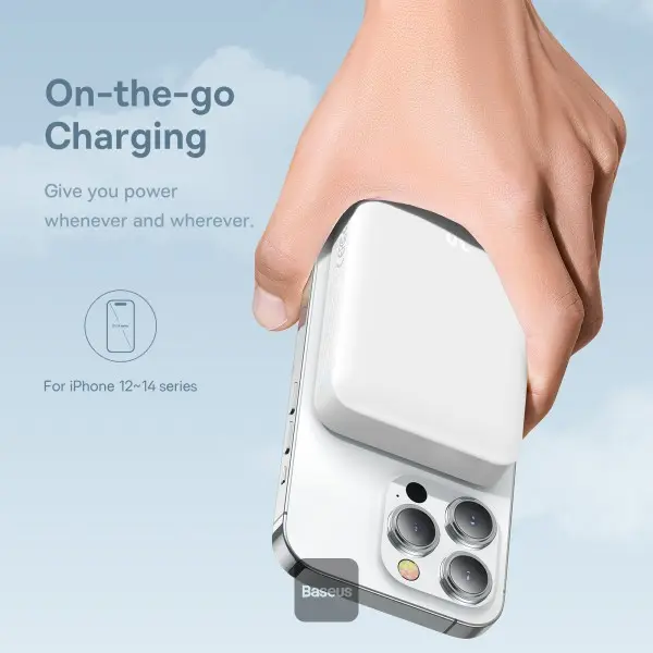 پاوربانک Baseus Magnetic Mini 30W 10000mAh Wireless