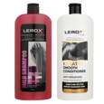 Lerox Keratin O Sulfate-free 550g 2pcs Pack Shampoo and Conditioner