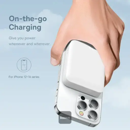 پاوربانک Baseus Magnetic Mini 30W 10000mAh Wireless