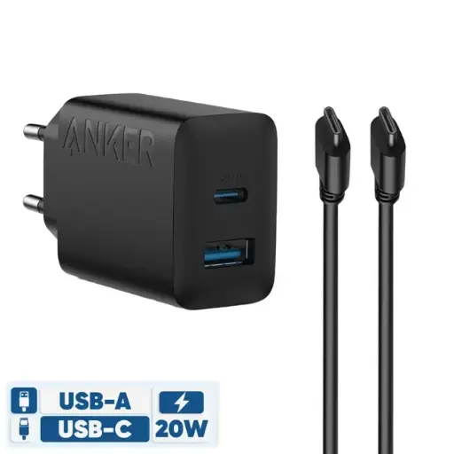 Anker B2348 20W Wall Charger with 1.5m USB-C Cable