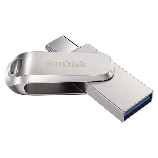 فلش مموری 128 گیگابایت سن دیسک مدل Ultra Dual Drive Luxe